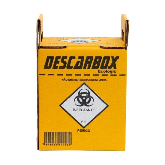 Coletor de Material Perfurocortante / 7 Litros / Descarbox