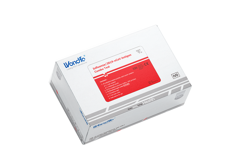 Teste Influenza 2019-nCoV Antigen Combo Test / Cx. com 20 Un. / Cepalab / Influenza + Covid