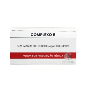 Polivitamínico Complexo B / 2mL / 100 Un. / Hypofarma / HYPLEX B